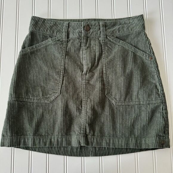 Roxy Corduroy Mini Skirt - Size XS - Picture 1 of 4